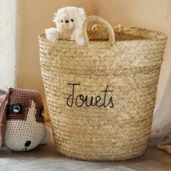 HOME MAISON - Home maison - grand panier naturel jouets xl