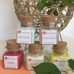 HOME MAISON - Home maison - bougie carrée classique