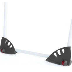 IDMARKET - Séchoir à linge horizontal pliable ultra capacité 22m blanc