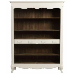 INTERIOR'S - Bibliothèque 2 tiroirs bois blanc - château interior's