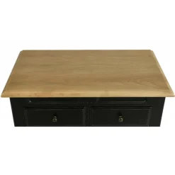 INTERIOR'S - Bibus 1 porte vitrée bois noir - manoir interior's