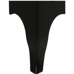 INTERIOR'S - Bibus 1 porte vitrée bois noir - manoir interior's