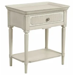 INTERIOR'S - Bout de canapé bois blanc - montaigne interior's