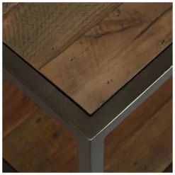 INTERIOR'S - Bout de canapé bois marron - manufacture interior's