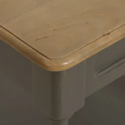 INTERIOR'S - Bout de canapé bois marron - manoir interior's