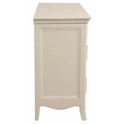 INTERIOR'S - Buffet bas 2 portes mdf blanc - lubéron interior's