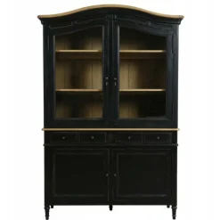 INTERIOR'S - Buffet bois noir - manoir interior's