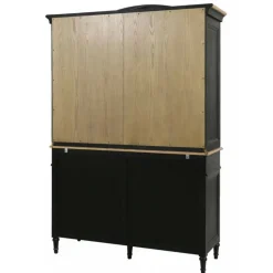 INTERIOR'S - Buffet bois noir - manoir interior's