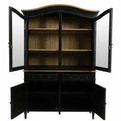 INTERIOR'S - Buffet bois noir - manoir interior's