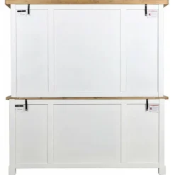 INTERIOR'S - Buffet vaisselier bois blanc - rivages interior's