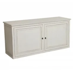 INTERIOR'S - Caisson blanc 2 portes bois blanc - manoir interior's