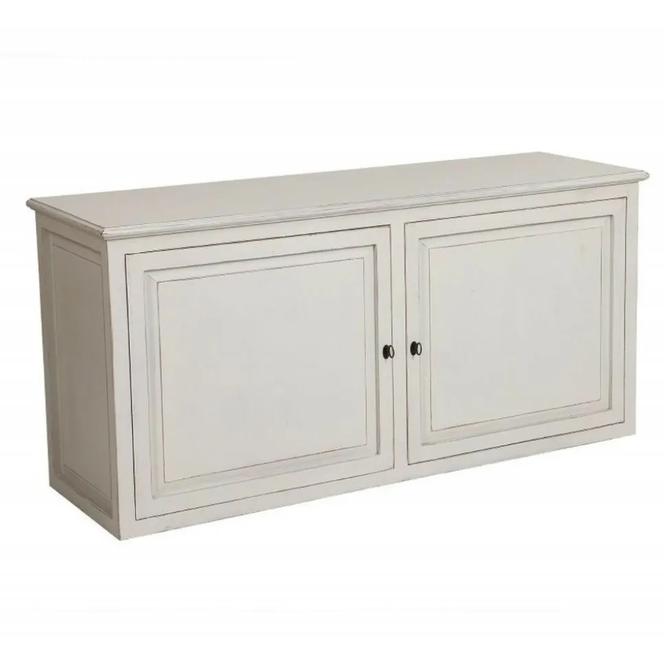 INTERIOR'S - Caisson blanc 2 portes bois blanc - manoir interior's