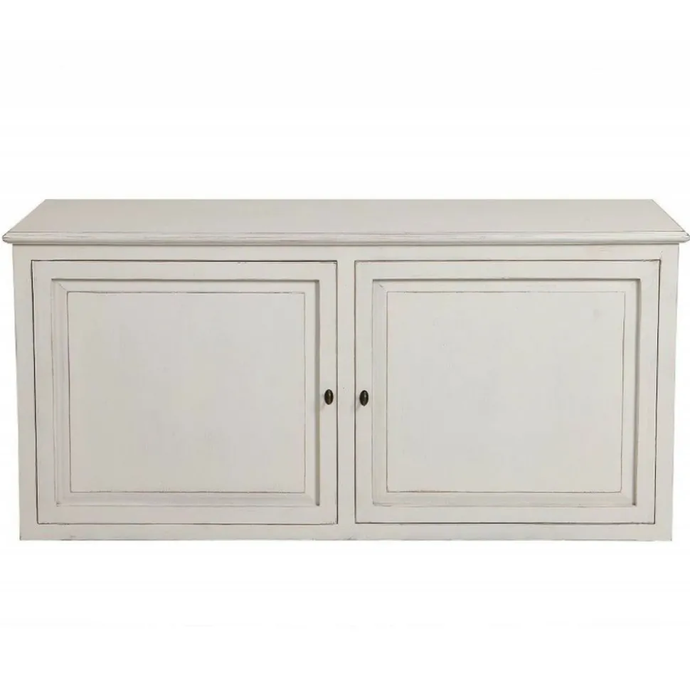 INTERIOR'S - Caisson blanc 2 portes bois blanc - manoir interior's