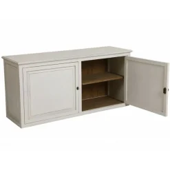 INTERIOR'S - Caisson blanc 2 portes bois blanc - manoir interior's