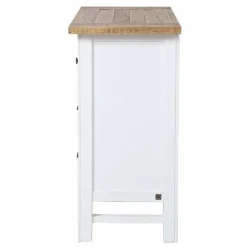 INTERIOR'S - Commode 5 tiroirs l100 bois blanc - rivages interior's