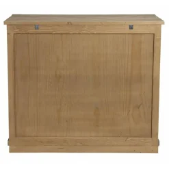 INTERIOR'S - Commode 4 tiroirs bois beige - livingstone interior's