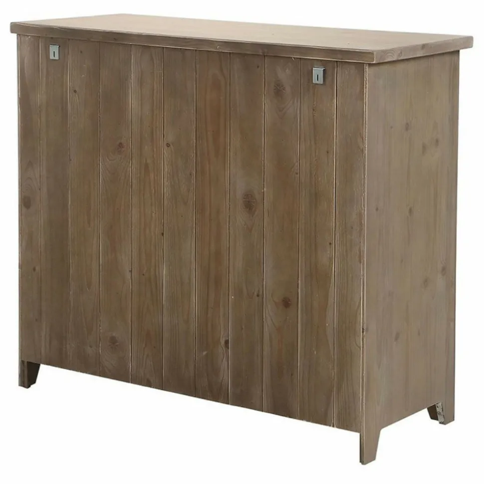 INTERIOR'S - Commode 6 tiroirs bois marron - first interior's