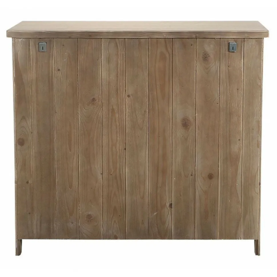 INTERIOR'S - Commode 6 tiroirs bois marron - first interior's