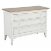 INTERIOR'S - Commode 3 tiroirs bois blanc - esquisse interior's