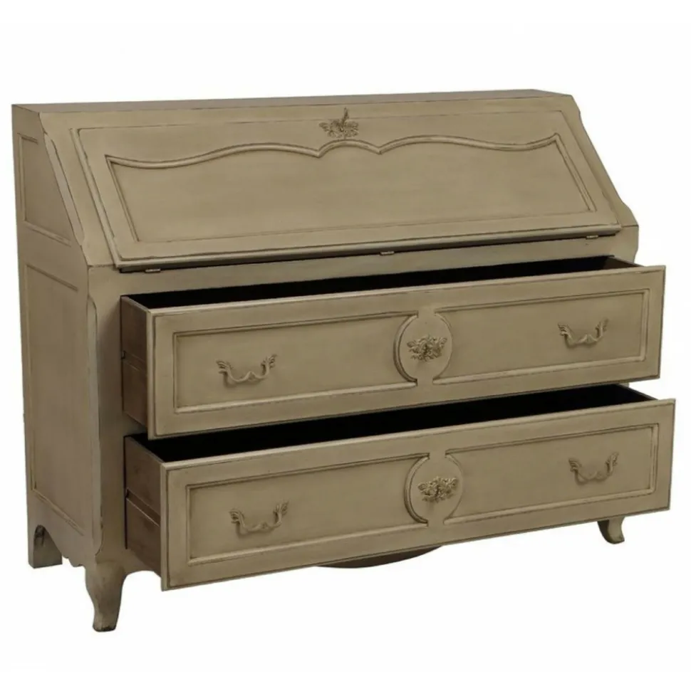 INTERIOR'S - Commode scriban bois beige - château interior's