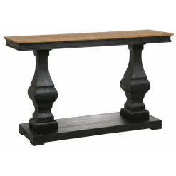 INTERIOR'S - Console balustre bois noir - héritage interior's