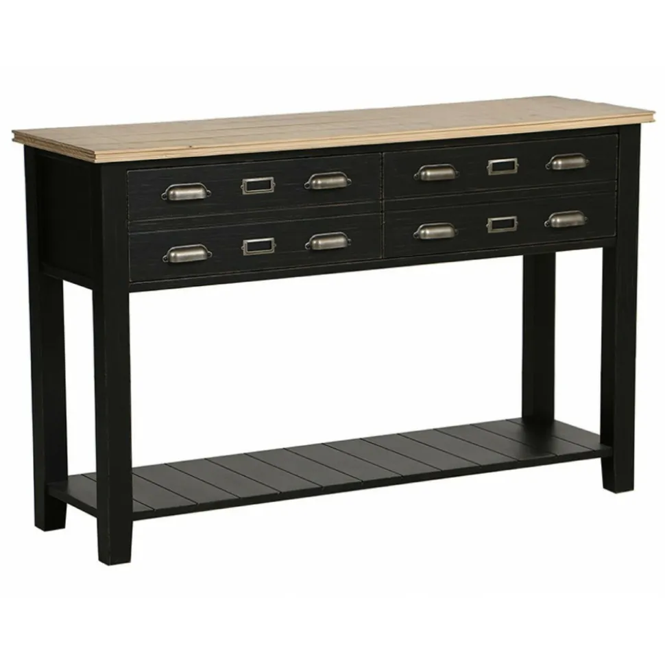 INTERIOR'S - Console bois noir - magellan interior's