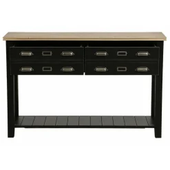 INTERIOR'S - Console bois noir - magellan interior's