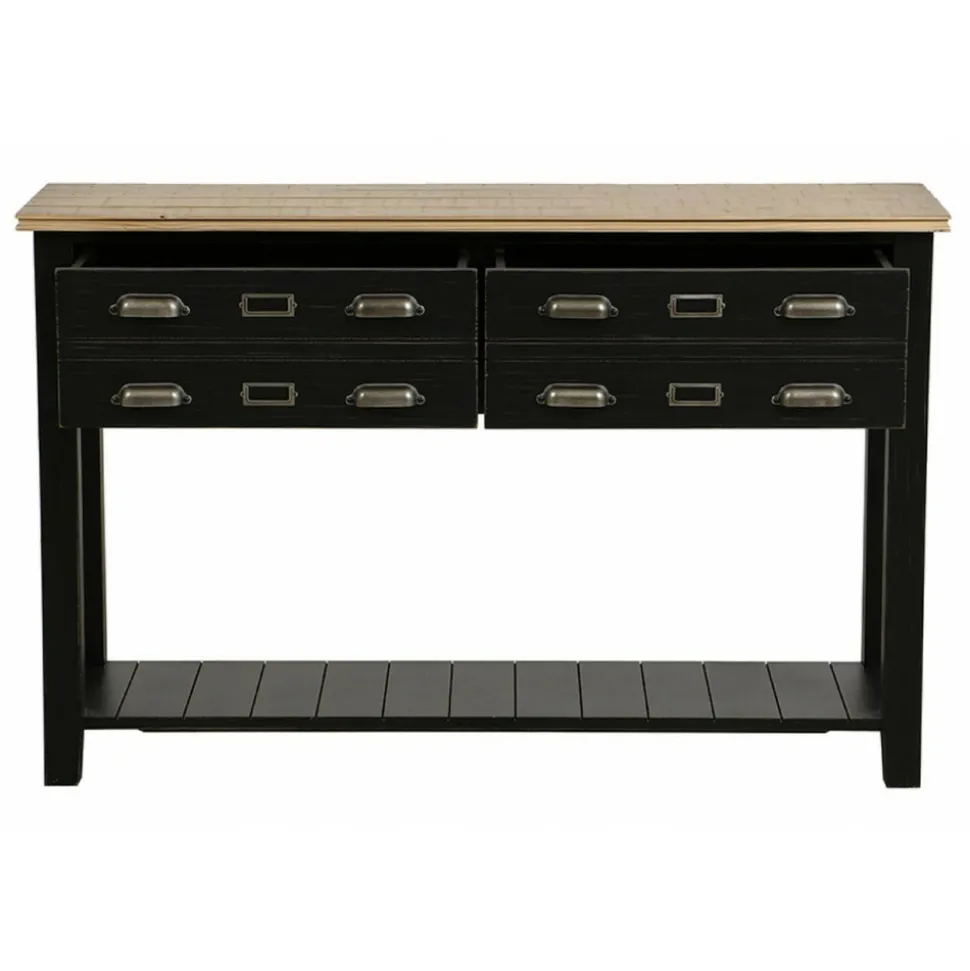 INTERIOR'S - Console bois noir - magellan interior's