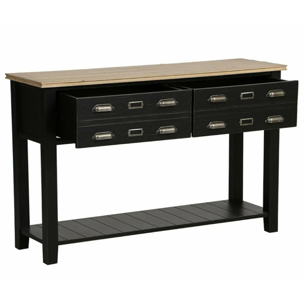 INTERIOR'S - Console bois noir - magellan interior's