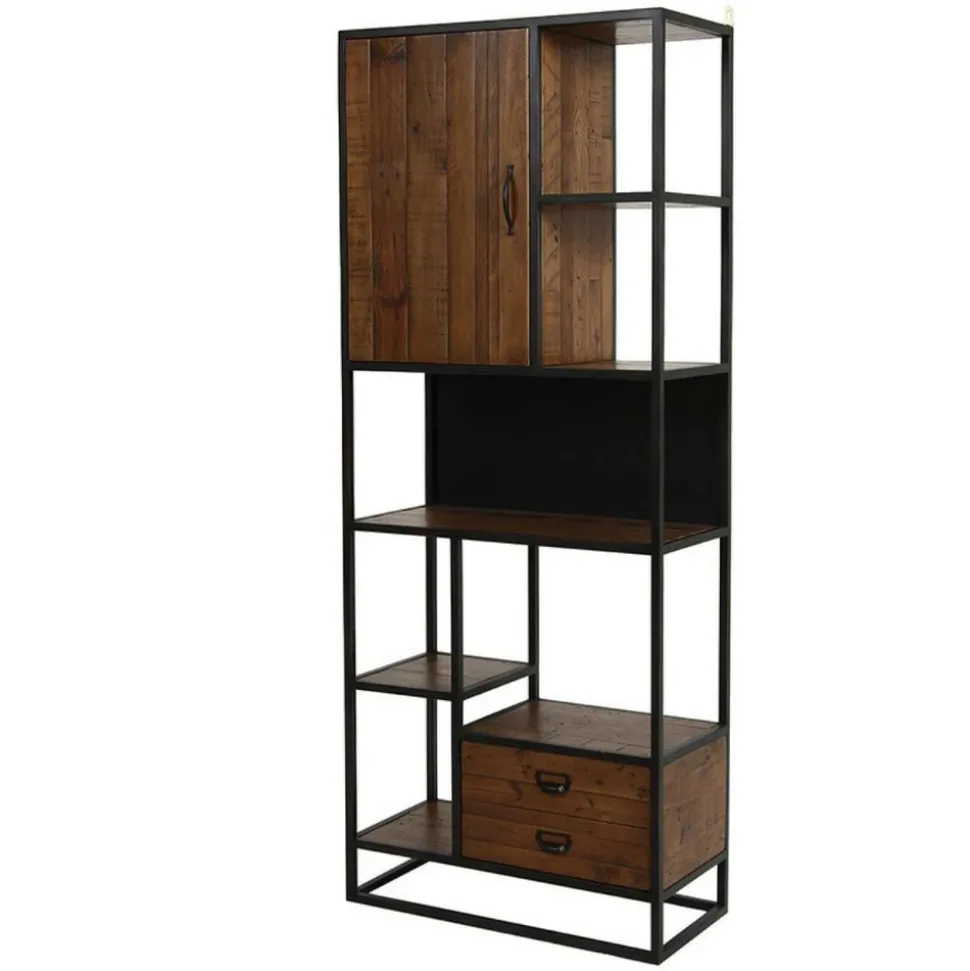 INTERIOR'S - Etagère haute bois marron - manufacture interior's