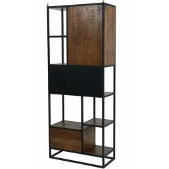 INTERIOR'S - Etagère haute bois marron - manufacture interior's