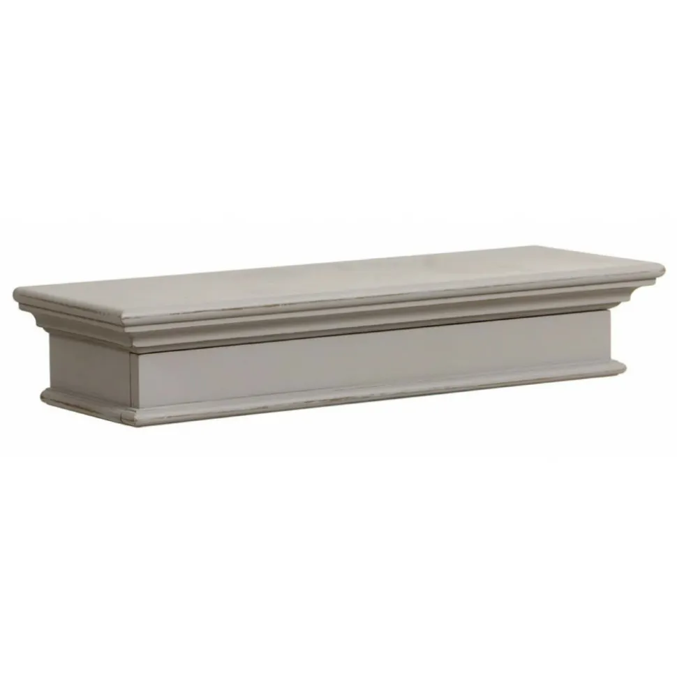 INTERIOR'S - Etagère murale mdf gris - harmonie interior's