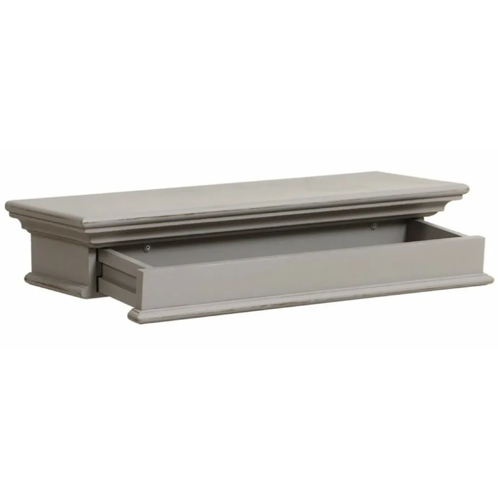 INTERIOR'S - Etagère murale mdf gris - harmonie interior's