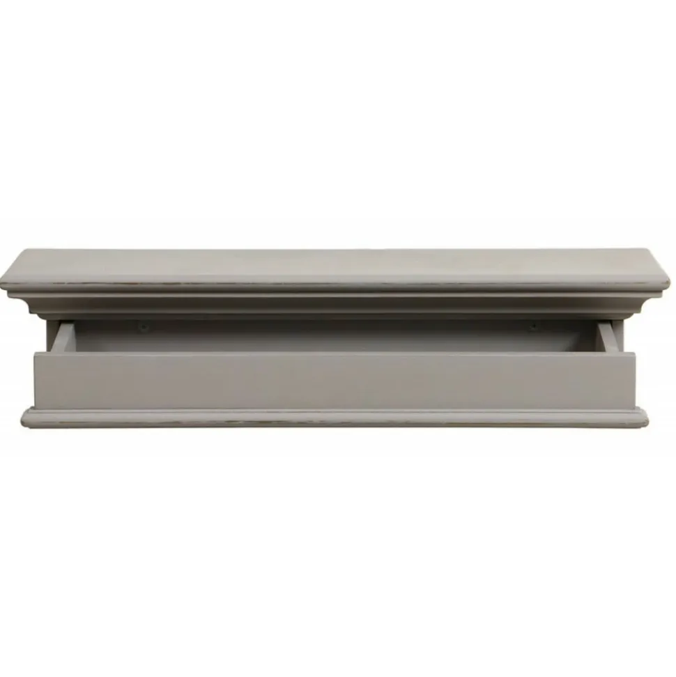 INTERIOR'S - Etagère murale mdf gris - harmonie interior's