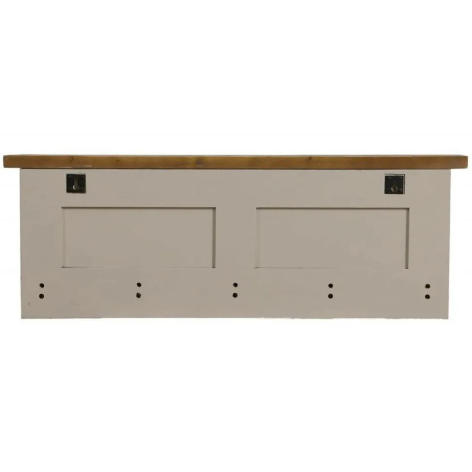 INTERIOR'S - Etagère porte-manteaux bois gris - provence interior's