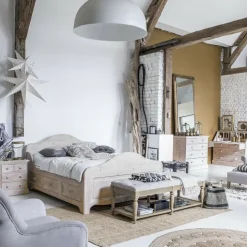 INTERIOR'S - Grand scriban galbé bois beige - natural interior's