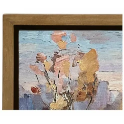 INTERIOR'S - Huile campagne automnale bois multicolore - campagne interior's