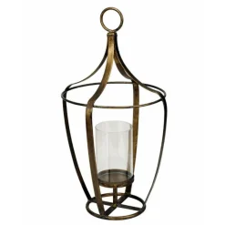 INTERIOR'S - Lanterne en métal laitonné métal or - chic interior's