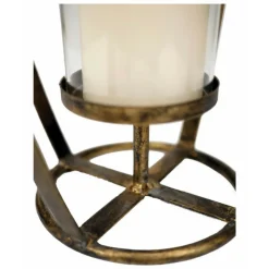 INTERIOR'S - Lanterne en métal laitonné métal or - chic interior's