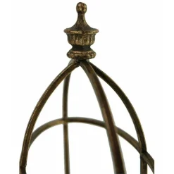 INTERIOR'S - Lanterne laitonnée métal bronze - charme interior's