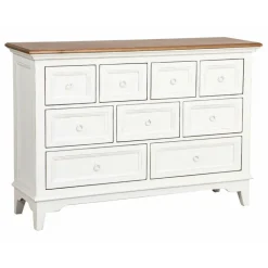 INTERIOR'S - Meuble de mercerie bois blanc - esquisse interior's