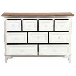 INTERIOR'S - Meuble de mercerie bois blanc - esquisse interior's