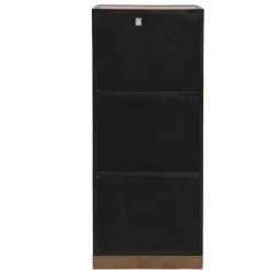 INTERIOR'S - Meuble de rangement 3 portes bois marron - manufacture interior's