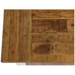 INTERIOR'S - Meuble tv avec rangements bois blanc - rivages interior's