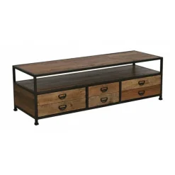 INTERIOR'S - Meuble tv bois marron - manufacture interior's