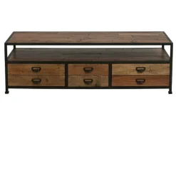 INTERIOR'S - Meuble tv bois marron - manufacture interior's