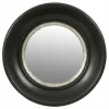 INTERIOR'S - Miroir rond résine noir - basique interior's
