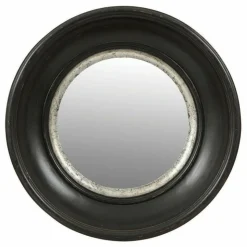 INTERIOR'S - Miroir rond résine noir - basique interior's