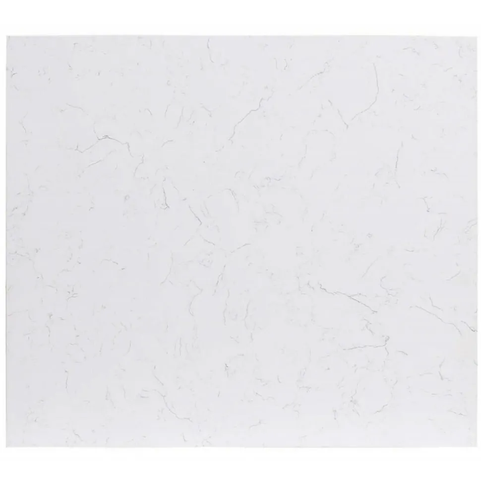 INTERIOR'S - Plan de travail meuble bas 1 porte pierre blanc - harmonie interior's