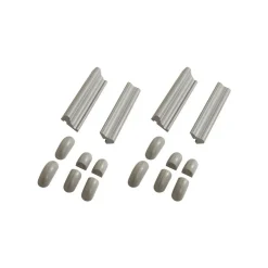 INTERIOR'S - Set de finition pour bibliothèque modulable mdf gris - harmonie interior's